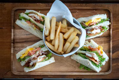 Triple-decker club sandwich